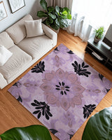 Soft Pastel Earth Rug – India - Inspired, Calming & Premium Quality | Nature - Inspired Rug by districtoasis