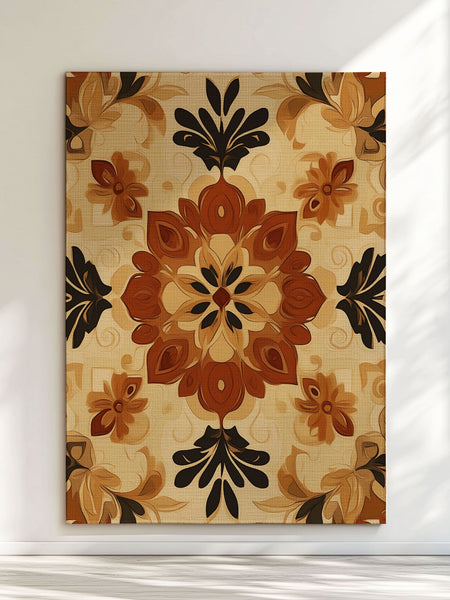 Soft Pastel Earth Rug – India - Inspired, Calming & Premium Quality | Nature - Inspired Rug by districtoasis