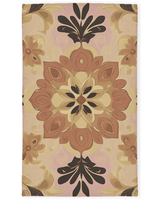 Soft Pastel Earth Rug – India - Inspired, Calming & Premium Quality | Nature - Inspired Rug by districtoasis