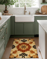 Soft Pastel Earth Rug – India - Inspired, Calming & Premium Quality | Nature - Inspired Rug by districtoasis