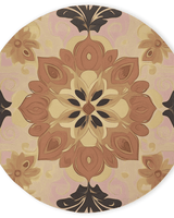 Soft Pastel Earth Rug – India - Inspired, Calming & Premium Quality | Nature - Inspired Rug by districtoasis