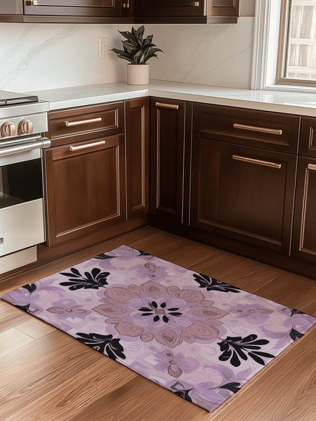 Soft Pastel Earth Rug – India - Inspired, Calming & Premium Quality | Nature - Inspired Rug by districtoasis