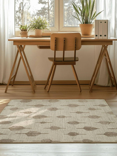 Soft Reed Flow Rug | Nature - Inspired Rug by districtoasis