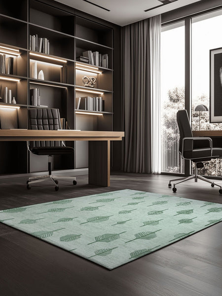 Soft Reed Flow Rug | Nature - Inspired Rug by districtoasis