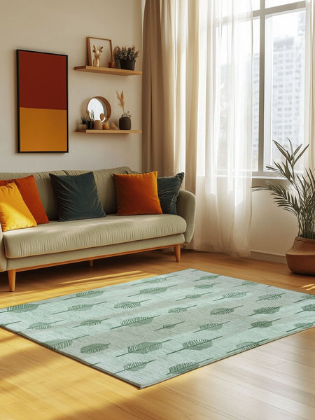 Soft Reed Flow Rug | Nature - Inspired Rug by districtoasis