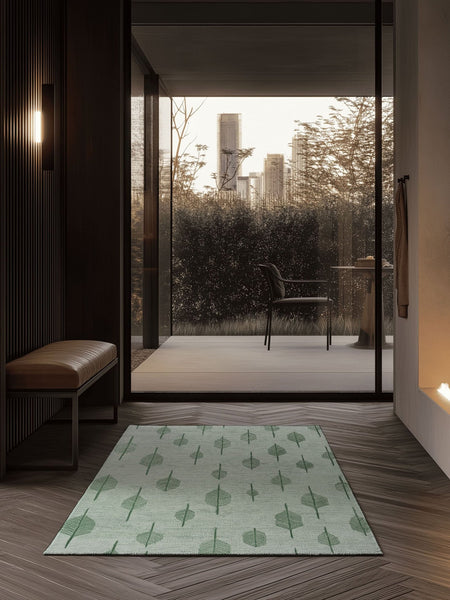 Soft Reed Flow Rug | Nature - Inspired Rug by districtoasis