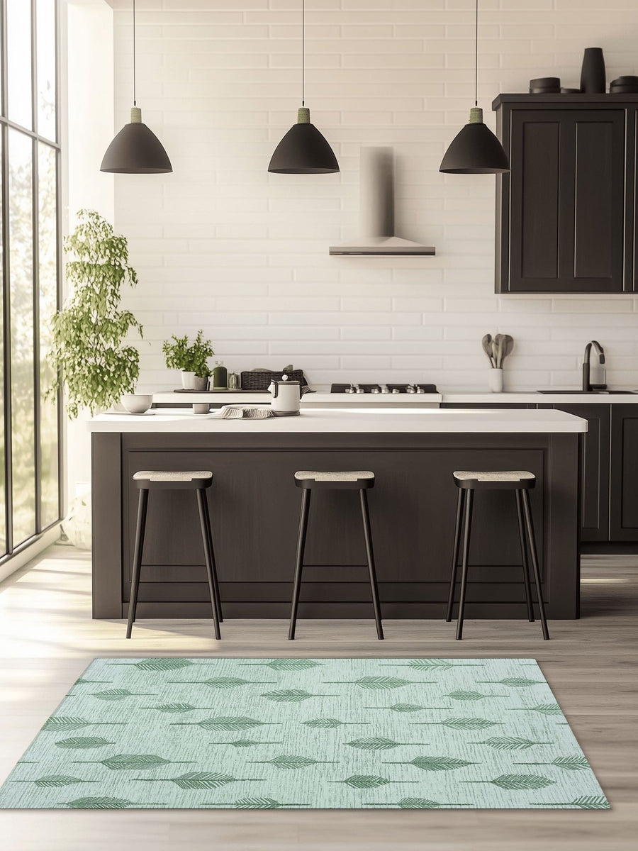 Soft Reed Flow Rug | Nature - Inspired Rug by districtoasis