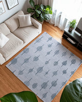 Soft Reed Flow Rug – Wind - Swept Elegance, Soft & Calming | Nature - Inspired Rug by districtoasis