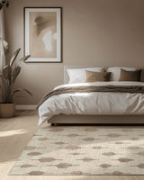 Soft Reed Flow Rug – Wind - Swept Elegance, Soft & Calming | Nature - Inspired Rug by districtoasis