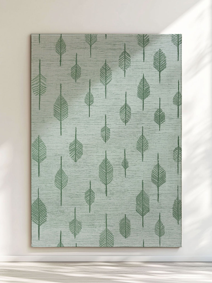 Soft Reed Flow Rug – Wind - Swept Elegance, Soft & Calming | Nature - Inspired Rug by districtoasis