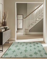 Soft Reed Flow Rug – Wind - Swept Elegance, Soft & Calming | Nature - Inspired Rug by districtoasis