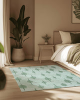 Soft Reed Flow Rug – Wind - Swept Elegance, Soft & Calming | Nature - Inspired Rug by districtoasis