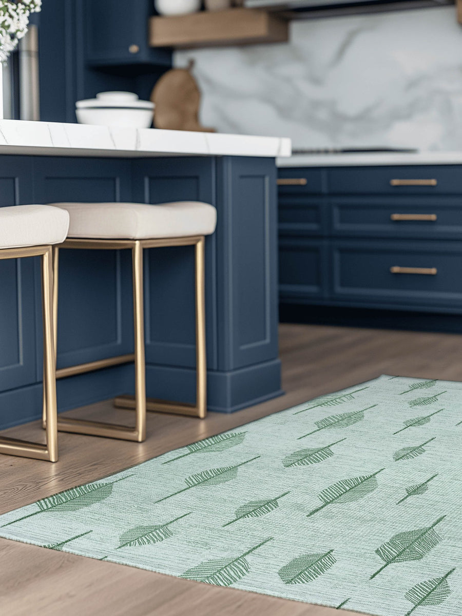 Soft Reed Flow Rug – Wind - Swept Elegance, Soft & Calming | Nature - Inspired Rug by districtoasis