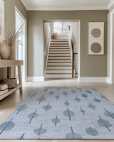 Soft Reed Flow Rug – Wind - Swept Elegance, Soft & Calming | Nature - Inspired Rug by districtoasis