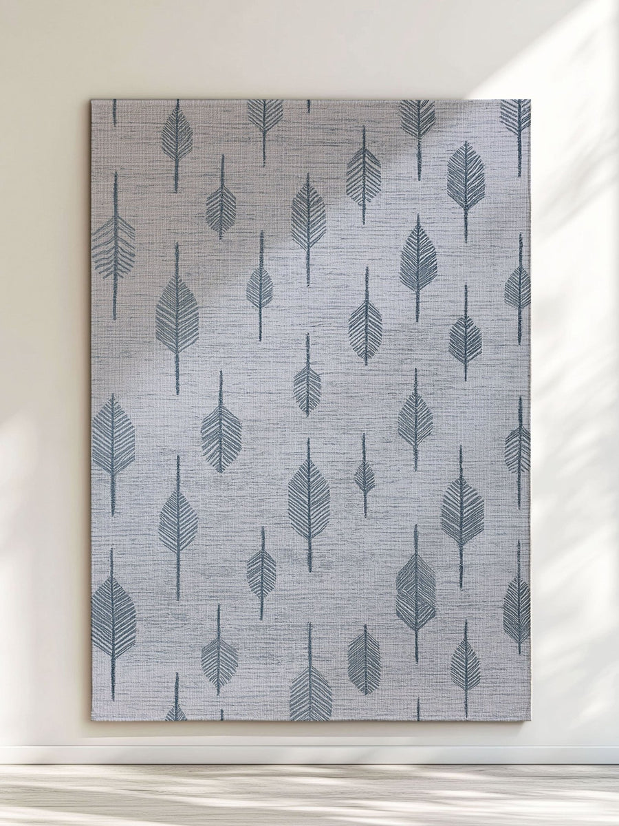 Soft Reed Flow Rug – Wind - Swept Elegance, Soft & Calming | Nature - Inspired Rug by districtoasis
