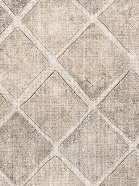 Soft Woven Diamond Rug | Nature - Inspired Rug by districtoasis