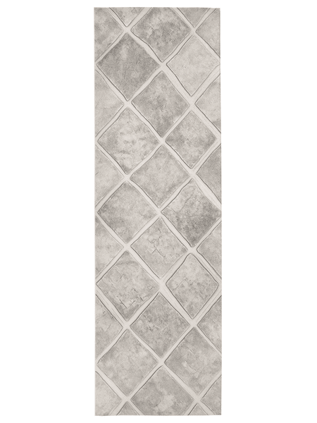 Soft Woven Diamond Rug – Minimalist Elegance, Soft & Durable | Nature - Inspired Rug by districtoasis