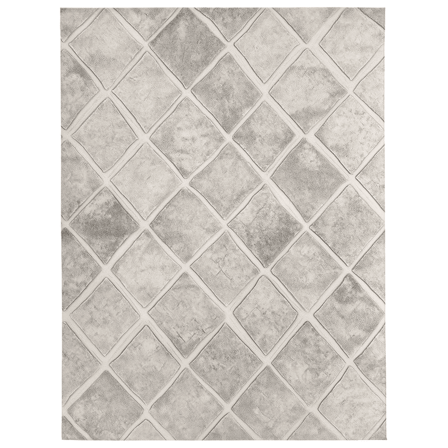 Soft Woven Diamond Rug – Minimalist Elegance, Soft & Durable | Nature - Inspired Rug by districtoasis