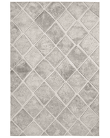 Soft Woven Diamond Rug – Minimalist Elegance, Soft & Durable | Nature - Inspired Rug by districtoasis