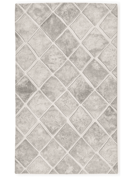 Soft Woven Diamond Rug – Minimalist Elegance, Soft & Durable | Nature - Inspired Rug by districtoasis