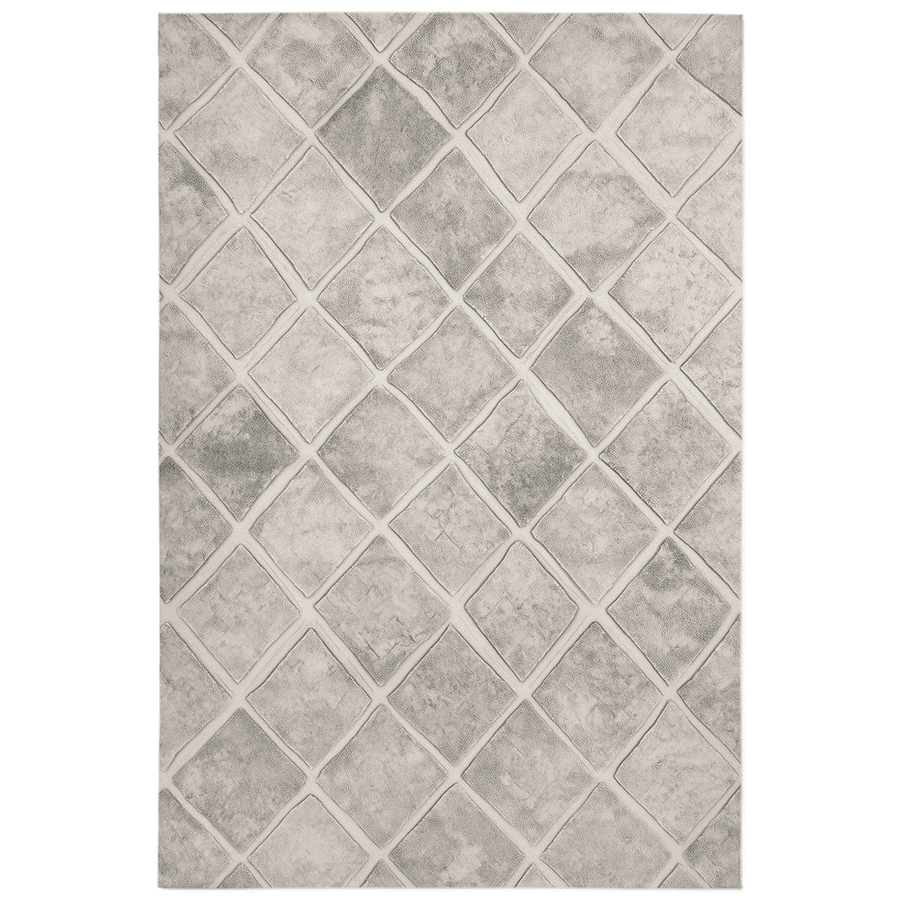 Soft Woven Diamond Rug – Minimalist Elegance, Soft & Durable | Nature - Inspired Rug by districtoasis