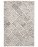 Soft Woven Diamond Rug – Minimalist Elegance, Soft & Durable | Nature - Inspired Rug by districtoasis
