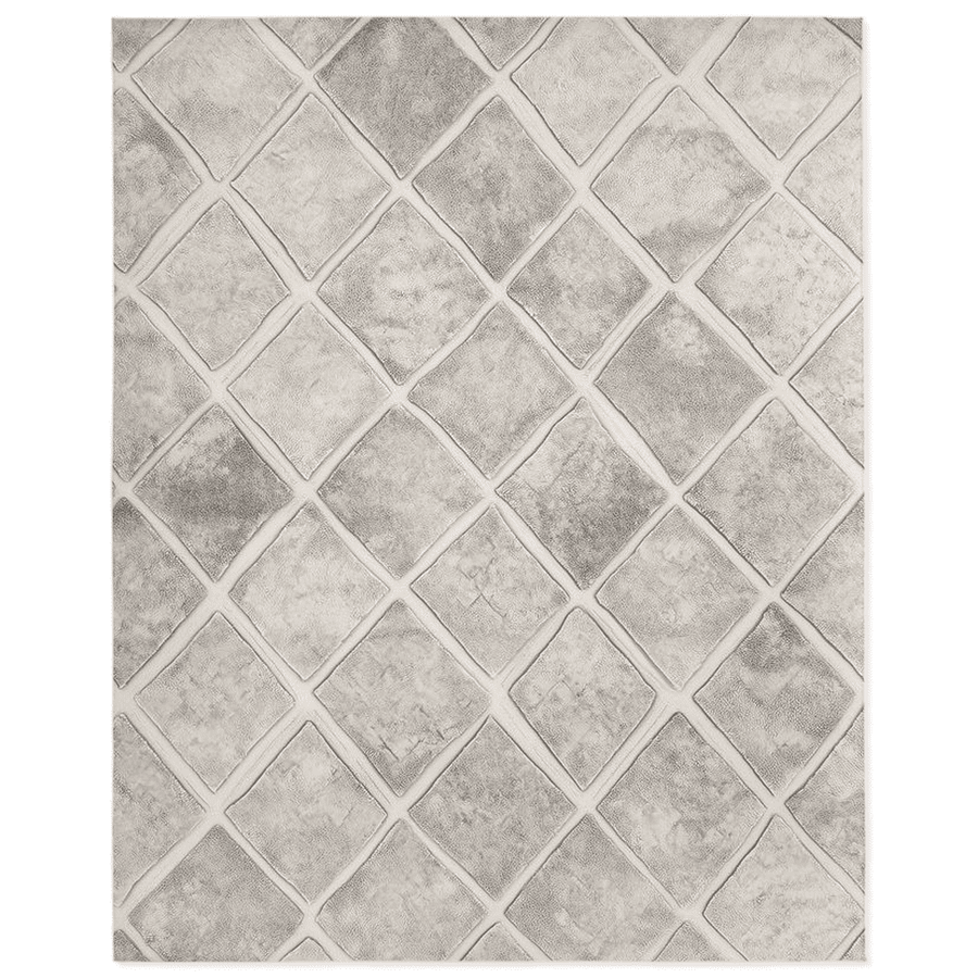 Soft Woven Diamond Rug – Minimalist Elegance, Soft & Durable | Nature - Inspired Rug by districtoasis