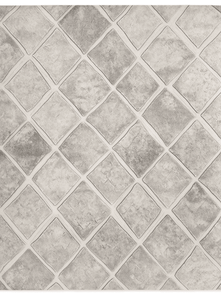Soft Woven Diamond Rug – Minimalist Elegance, Soft & Durable | Nature - Inspired Rug by districtoasis