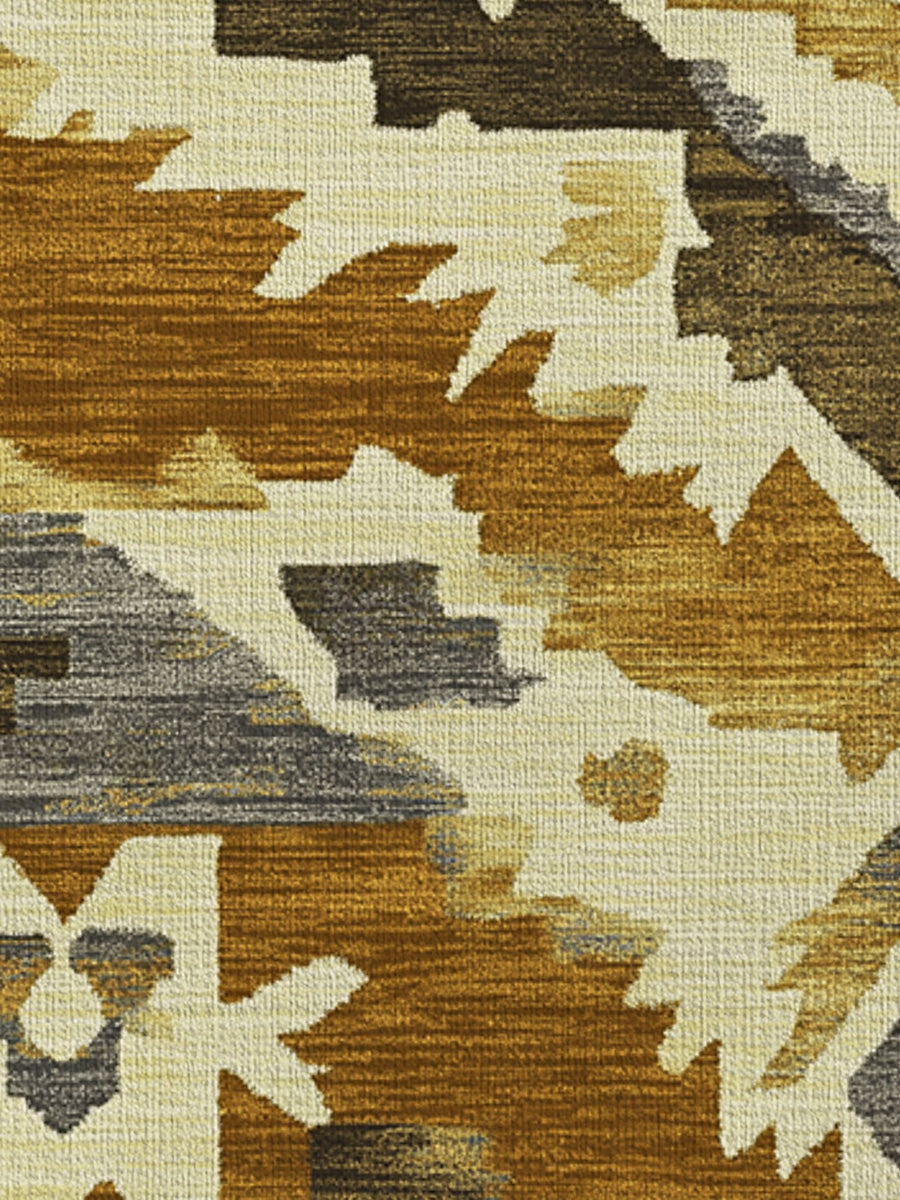 Sun - Faded Western Heritage Rug | Nature - Inspired Rug by districtoasis