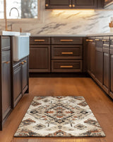 Timeworn Aztec Tapestry Rug | Nature - Inspired Rug by districtoasis