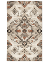Timeworn Aztec Tapestry Rug – Aged Tribal Elegance, Soft & Durable | Nature - Inspired Rug by districtoasis
