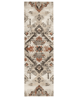 Timeworn Aztec Tapestry Rug – Aged Tribal Elegance, Soft & Durable | Nature - Inspired Rug by districtoasis