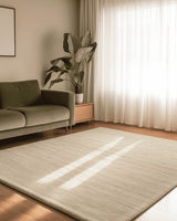 Timeworn Linear Weave Rug | Nature - Inspired Rug by districtoasis