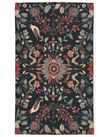 Twilight Canopy Rug – Mystical Forest Design, Soft & Durable | Nature - Inspired Rug by districtoasis