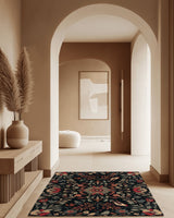 Twilight Canopy Rug – Mystical Forest Design, Soft & Durable | Nature - Inspired Rug by districtoasis