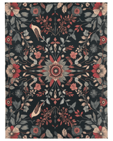Twilight Canopy Rug – Mystical Forest Design, Soft & Durable | Nature - Inspired Rug by districtoasis