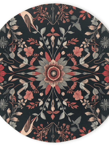 Twilight Canopy Rug – Mystical Forest Design, Soft & Durable | Nature - Inspired Rug by districtoasis