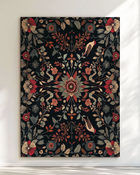 Twilight Canopy Rug – Mystical Forest Design
