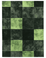 Verdant Grid Rug – Elegant Grid Patterns, Premium Quality | Nature - Inspired Rug by districtoasis