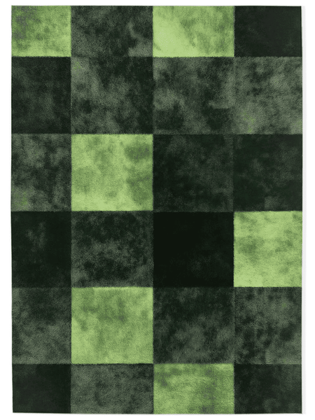 Verdant Grid Rug – Elegant Grid Patterns, Premium Quality | Nature - Inspired Rug by districtoasis