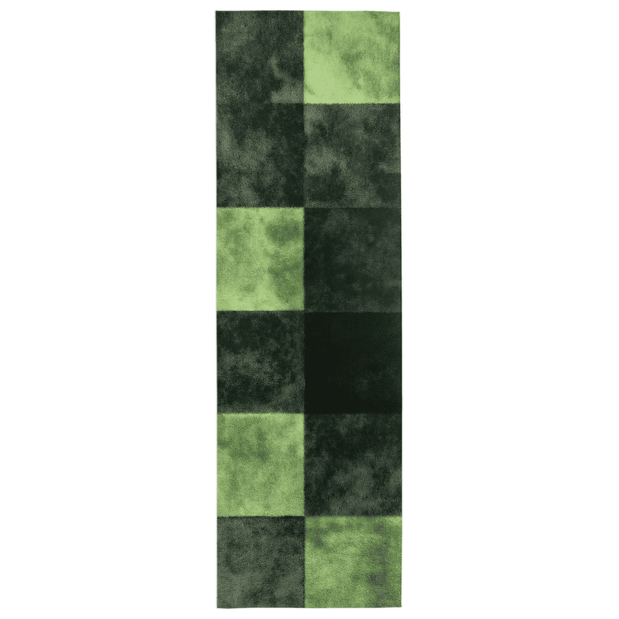 Verdant Grid Rug – Elegant Grid Patterns, Premium Quality | Nature - Inspired Rug by districtoasis