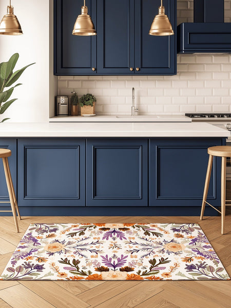 Verdant Harmony Rug | Nature - Inspired Rug by districtoasis