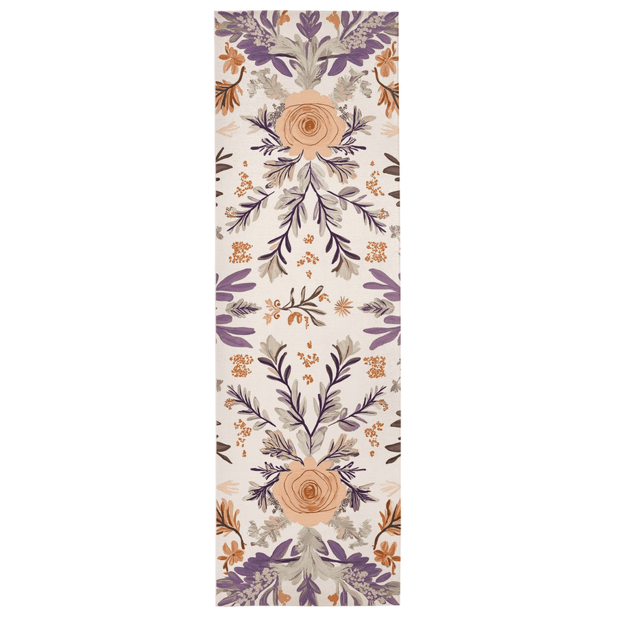 Verdant Harmony Rug – Floral Polish Meadow Design, Soft & Durable | Nature - Inspired Rug by districtoasis