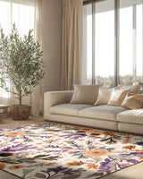 Verdant Harmony Rug – Floral Polish Meadow Design, Soft & Durable | Nature - Inspired Rug by districtoasis