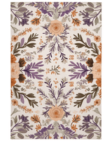 Verdant Harmony Rug – Floral Polish Meadow Design, Soft & Durable | Nature - Inspired Rug by districtoasis