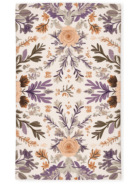 Verdant Harmony Rug – Floral Polish Meadow Design, Soft & Durable | Nature - Inspired Rug by districtoasis
