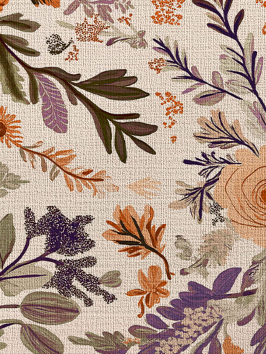 Verdant Harmony Rug – Floral Polish Meadow Design