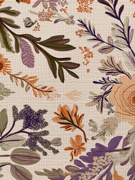 Verdant Harmony Rug – Floral Polish Meadow Design