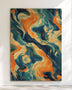 Vibrant Swirls Abstract Rug | Nature - Inspired Rug by districtoasis