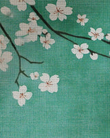 Whispering Sakura Trail Rug | Nature - Inspired Rug by districtoasis
